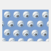 Golf - Aangepaste monogram - Papierblad voor het o Inpakpapier Vel (Voorkant 3)