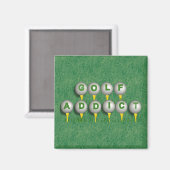 Golf Addict Magneet (Voorkant / Achterkant)