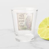 Golf Adem en speel golf Shot Glas (Achterkant)