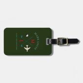 Golf Adventures Golfer Reisbagage Bagagelabel (Voorkant horizontaal)