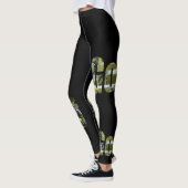 Golf Afbeelding Logo Collage Leggings (Links)