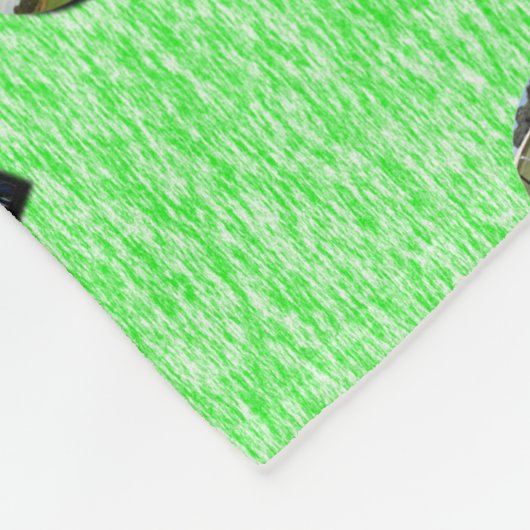 Golf Afbeelding Logo, groot Fleece Deken (Hoek)