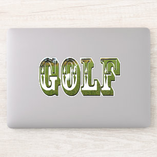 Golf Afbeelding Logo, Sticker