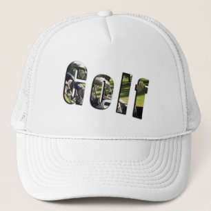 Golf Afbeelding Logo, Trucker Pet