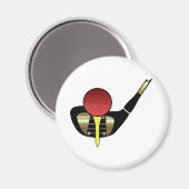 Golf afspelen magneet (Voorkant / Achterkant)