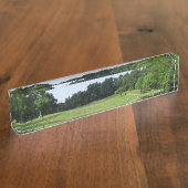 Golf afspelen naambordje (Zijkant)