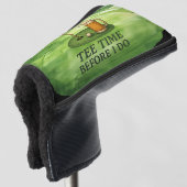 Golf Afspraak voor ik Trouw Golf Bachelorfeest Golfheadcover (3/4 voorkant)