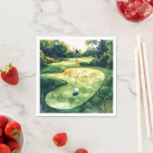 Golf Afstuderen Gefeliciteerd met het putting gree Servet (Insitu)