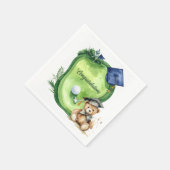Golf Afstuderen Gefeliciteerd met het putting gree Servet (Hoek)