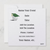 Golf Afstuderen - SRF Kaart (Achterkant)