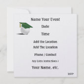 Golf Afstuderen - SRF Kaart (Achterkant)