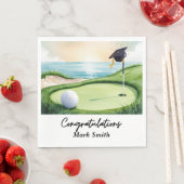Golf Afstuderen voor golfer op de golfbaan Servet (Insitu)