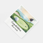 Golf Afstuderen voor golfer op de golfbaan Servet (Hoek)
