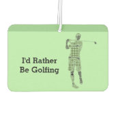 Golf Air Freshener Air Freshener Luchtverfrisser (Achterkant)