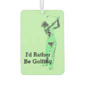 Golf Air Freshener Air Freshener Luchtverfrisser (Achterkant)