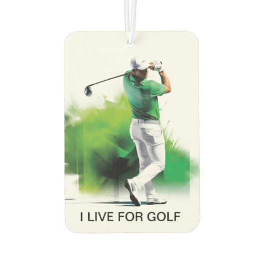 Golf Air Freshener Luchtverfrisser (Achterkant)