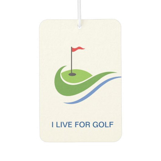 Golf Air Freshener Luchtverfrisser (Voorkant)