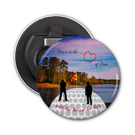 Golf Alabama Button Flesopener (Voorkant)