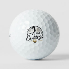 Golf als een godin - Stijlvol ontwerp Golfballen