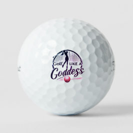 Golf als een godin - Stijlvol ontwerp Golfballen