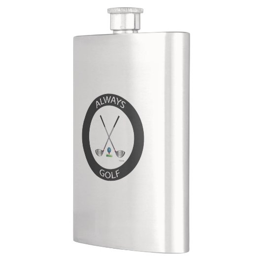 GOLF- Altijd Golf-Logo, Koelkolf Flacon (Links)