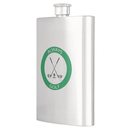 GOLF- Altijd Golf-Logo, Koelkolf Flacon (Links)