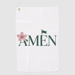 Golf Amen Roze Golf Toernooi Verjaardagsfeestje Me Golfhanddoek