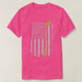 Golf American Flag 1 T-shirt (Design voorkant)
