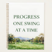 Golf Aquarel Dossiermap Planner (Voorkant)