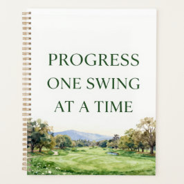 Golf Aquarel Dossiermap Planner