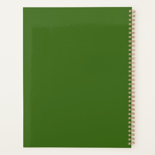 Golf Aquarel Dossiermap Planner (Achterkant)