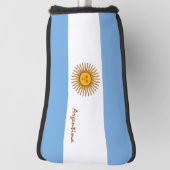Golf Argentinië en Argentijnse vlag/Golf Clubs Hoe Golfheadcover (Draai 90)