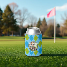 Golf Argyle Jongens Verjaardag Blikjeskoeler