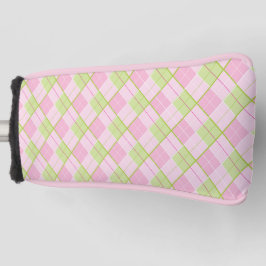 Golf Argyle roze dames golf Golfheadcover