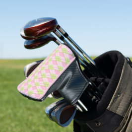 Golf Argyle roze dames golf Golfheadcover
