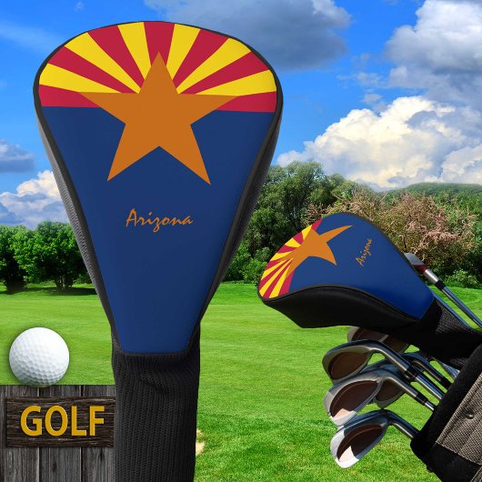 Golf Arizona & Arizona Flag / Golf Clubs Hoesjes Golfheadcover