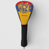 Golf Armenië en Armeense vlag/Golf Clubs Hoesjes Golfheadcover (Voorkant)