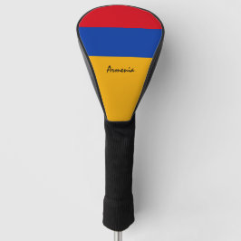 Golf Armenië en Armeense vlag/Golf Clubs Hoesjes Golfheadcover