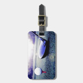 Golf Artwork Bagagelabel (Voorkant verticaal)