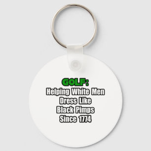 Golf Attire Humor Sleutelhanger