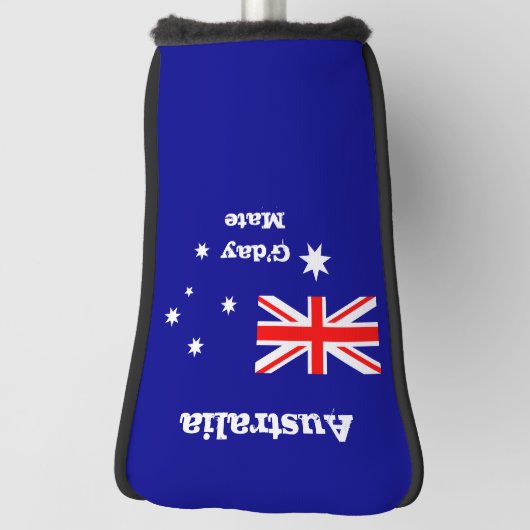 Golf Australia Flag & G day Mate /Golf Clubs Hoesj Golfheadcover (Draai 90)