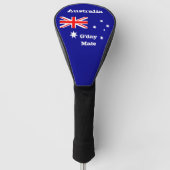 Golf Australia Flag & G day Mate /Golf Clubs Hoesj Golfheadcover (Voorkant)