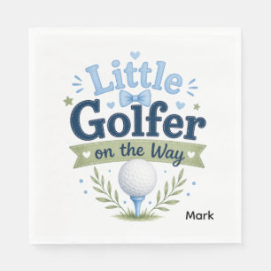 Golf Baby Boy golfbal waterverf  Servet