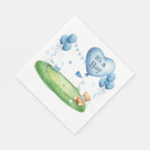Golf Baby Boy op putting green Servet (Hoek)