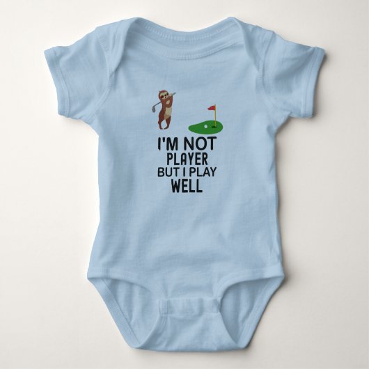 Golf baby jongen romper (Voorkant)