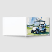 Golf Baby shower Boy thema Gastenboek (Volledig)