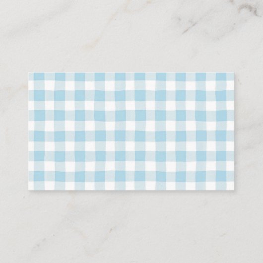 Golf Baby shower Cute Boy Par-T-shirt Book Request Informatiekaartje (Achterkant)