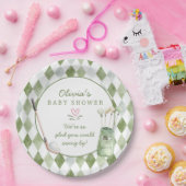 Golf Baby Shower Papieren Bord (Feest)