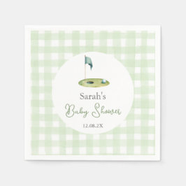 Golf Baby Shower Servetten