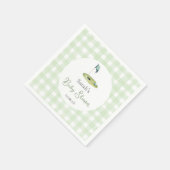 Golf Baby Shower Servetten (Hoek)